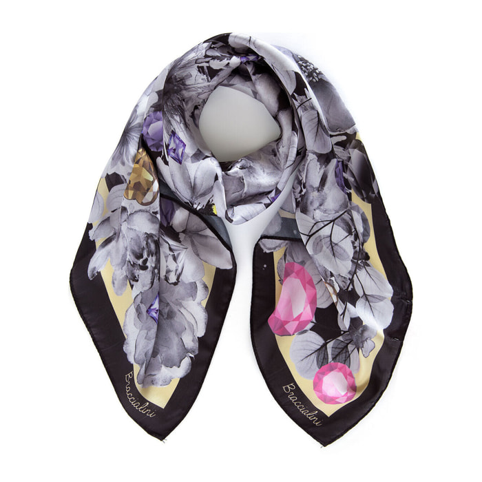 Foulard da donna Textile Polyester 0x90x90 cm