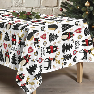 Nappe en résine Anti-tâches Merry Christmas 61