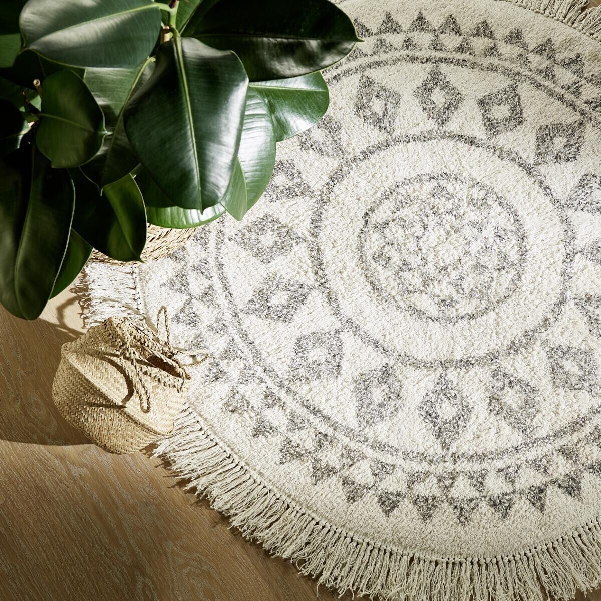 Tapis "Etnik" en coton D120 cm
