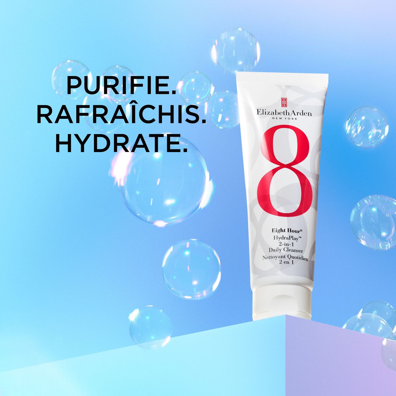 Eight Hour - HydraPlay Nettoyant Quotidien 2 en 1 125 ml