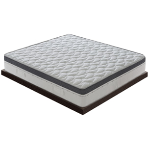 Materasso 160x200 800 molle insacchettate e Memory Foam - Alto 28 cm - 7 cm Memory Foam - 9 Zone di Comfort