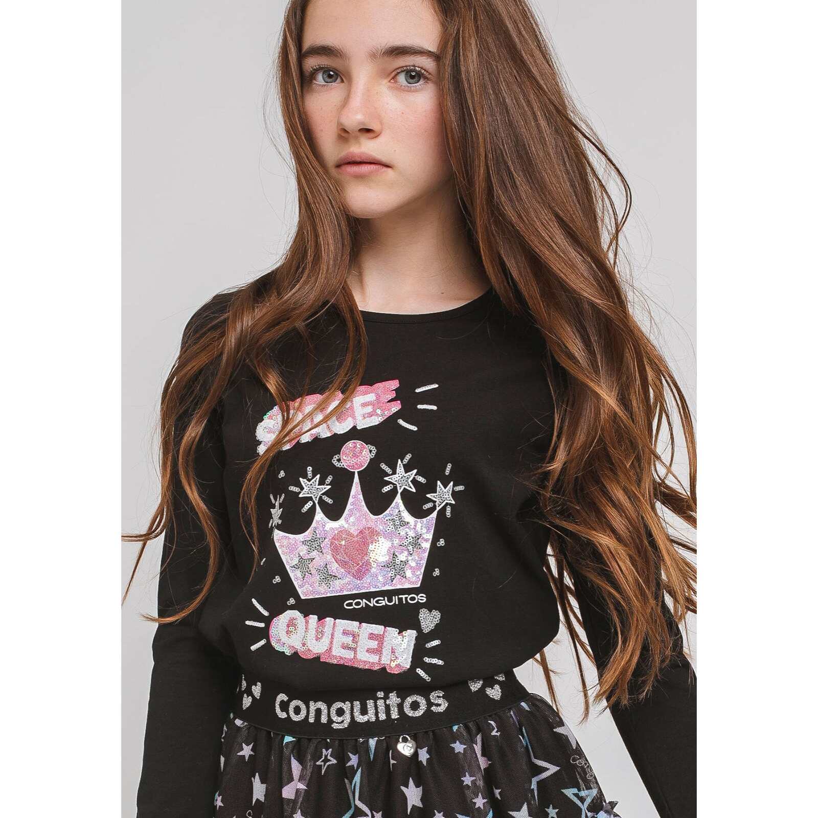 Maglietta fosforescente per ragazze