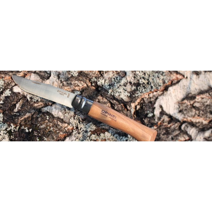 Couteau OPINEL N°12 Lame INOX avec bague de sécurité - 1084