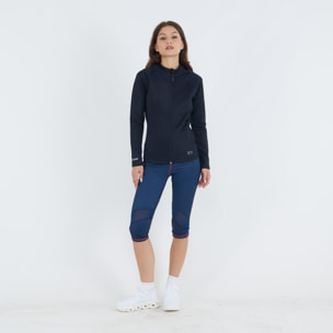 Giacca da running con zip DALAYA blu