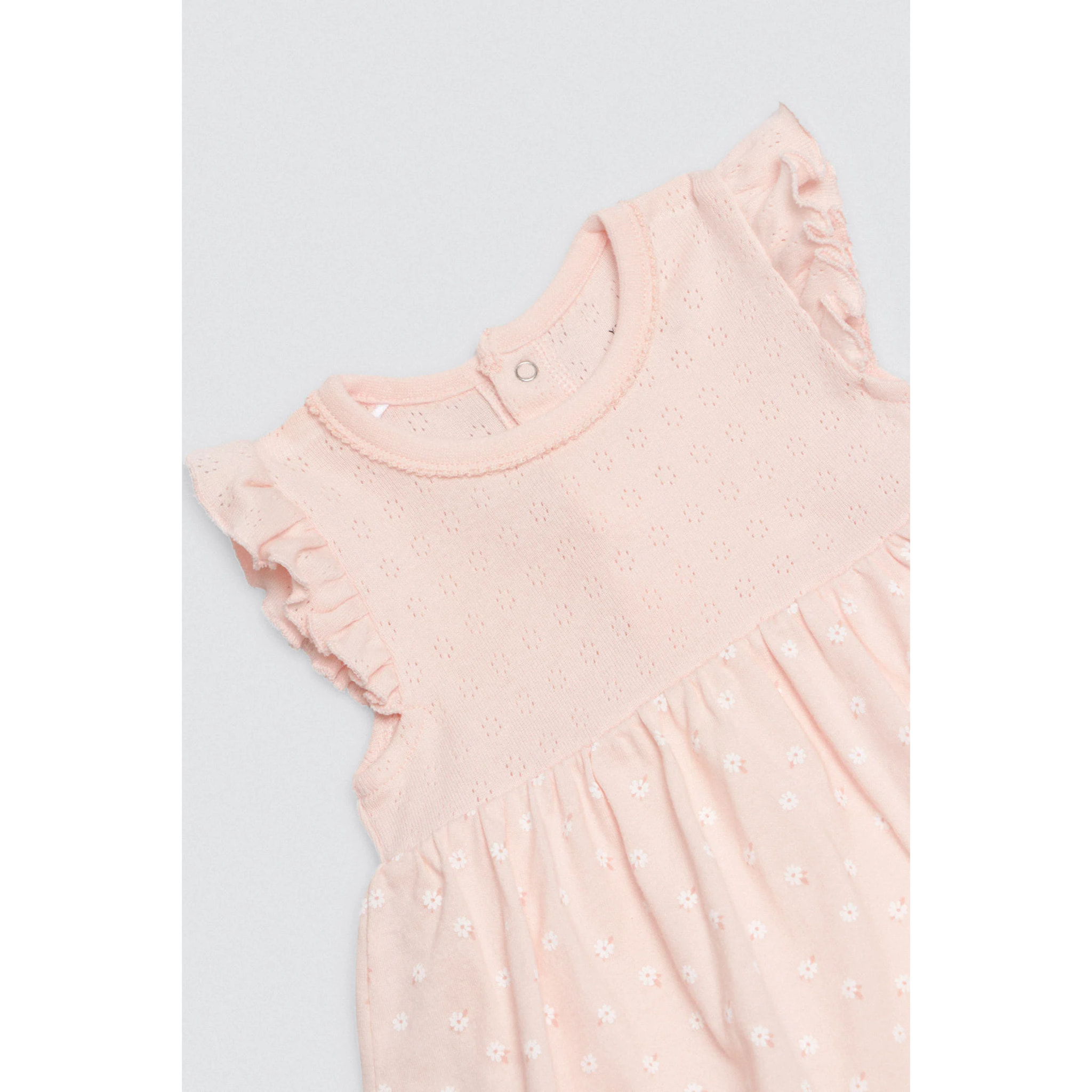 Abito rosa senza maniche per neonati Ocean Tales