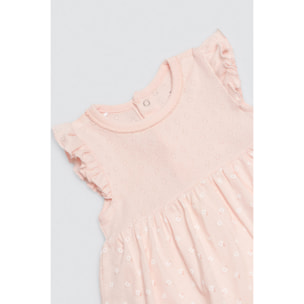 Abito rosa senza maniche per neonati Ocean Tales