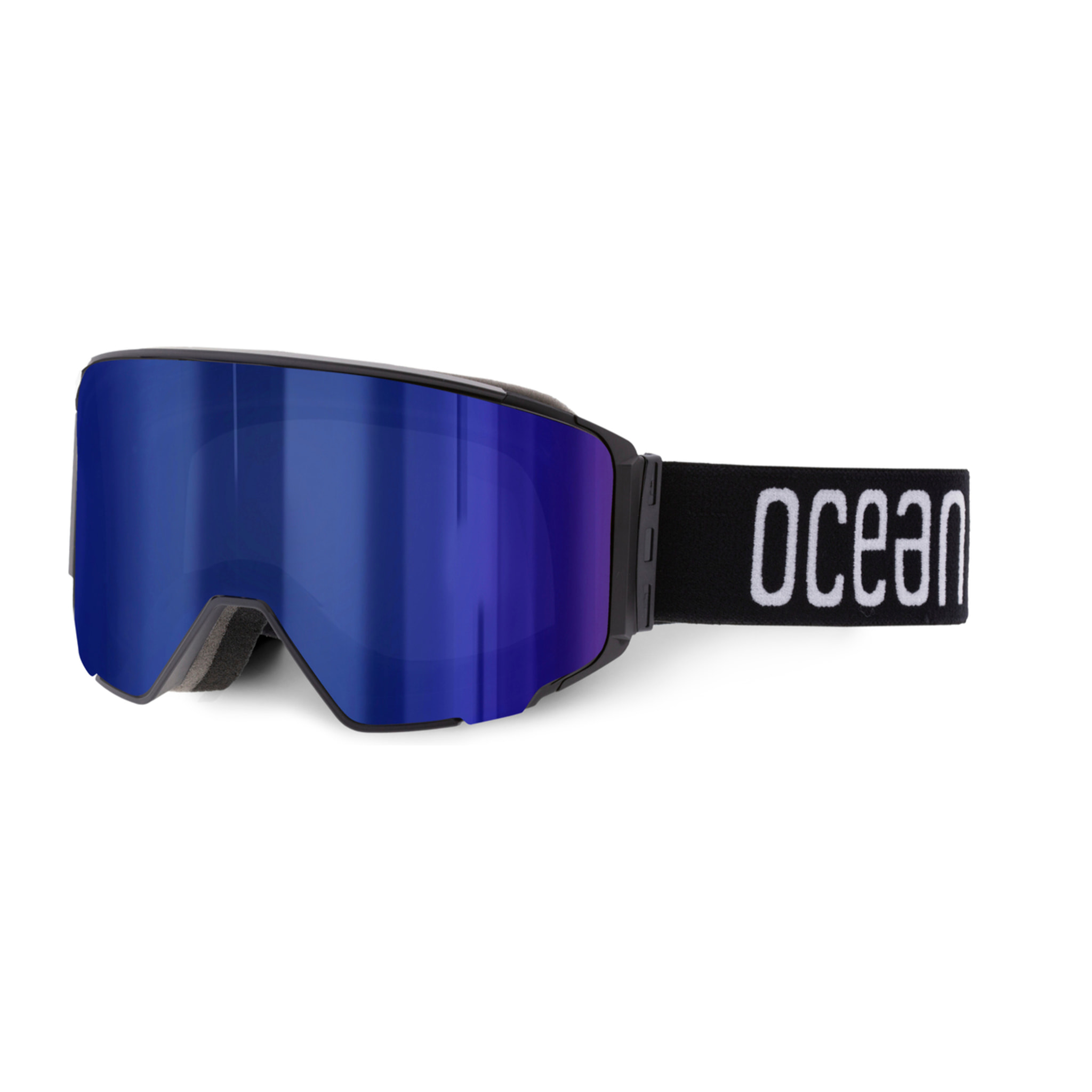 Gafas de esquí OCEAN DENALI - Negro / Revo azul con borde negro