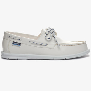 Mocassini Sebago Donna Bianco Jackman Woman
