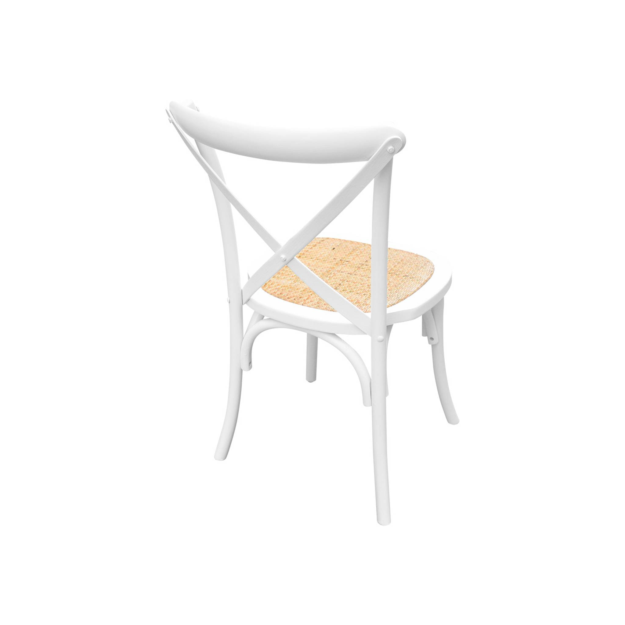 Chaise de bistrot vintage bois (lot de 4) BELLEVILLE