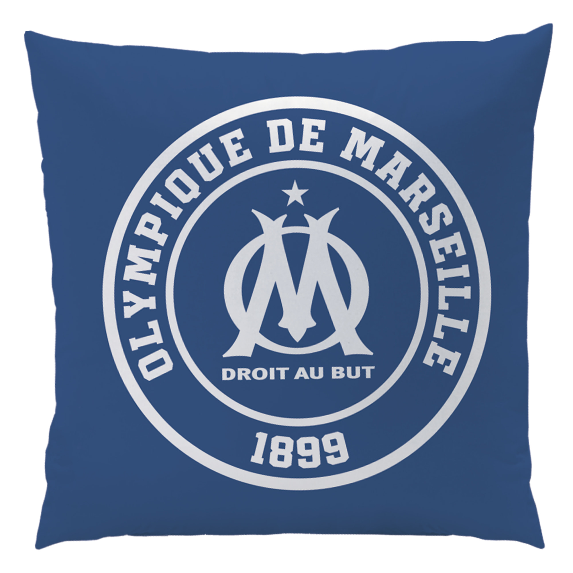 Ensemble Plaid et Coussin, OLYMPIQUE DE MARSEILLE SUPPORTERS