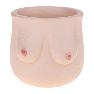 Vaso seno Donna. Altezza 16 Cm - Pezzi 4 - 16X14X15,5cm - Colore: Altro - Bianchi Dino - Decori Casa E Complementi