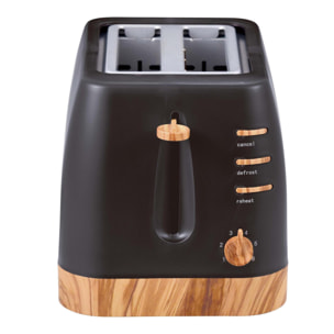 Tostadora olivar para 2 rebanadas 870w con 6 niveles de tostado