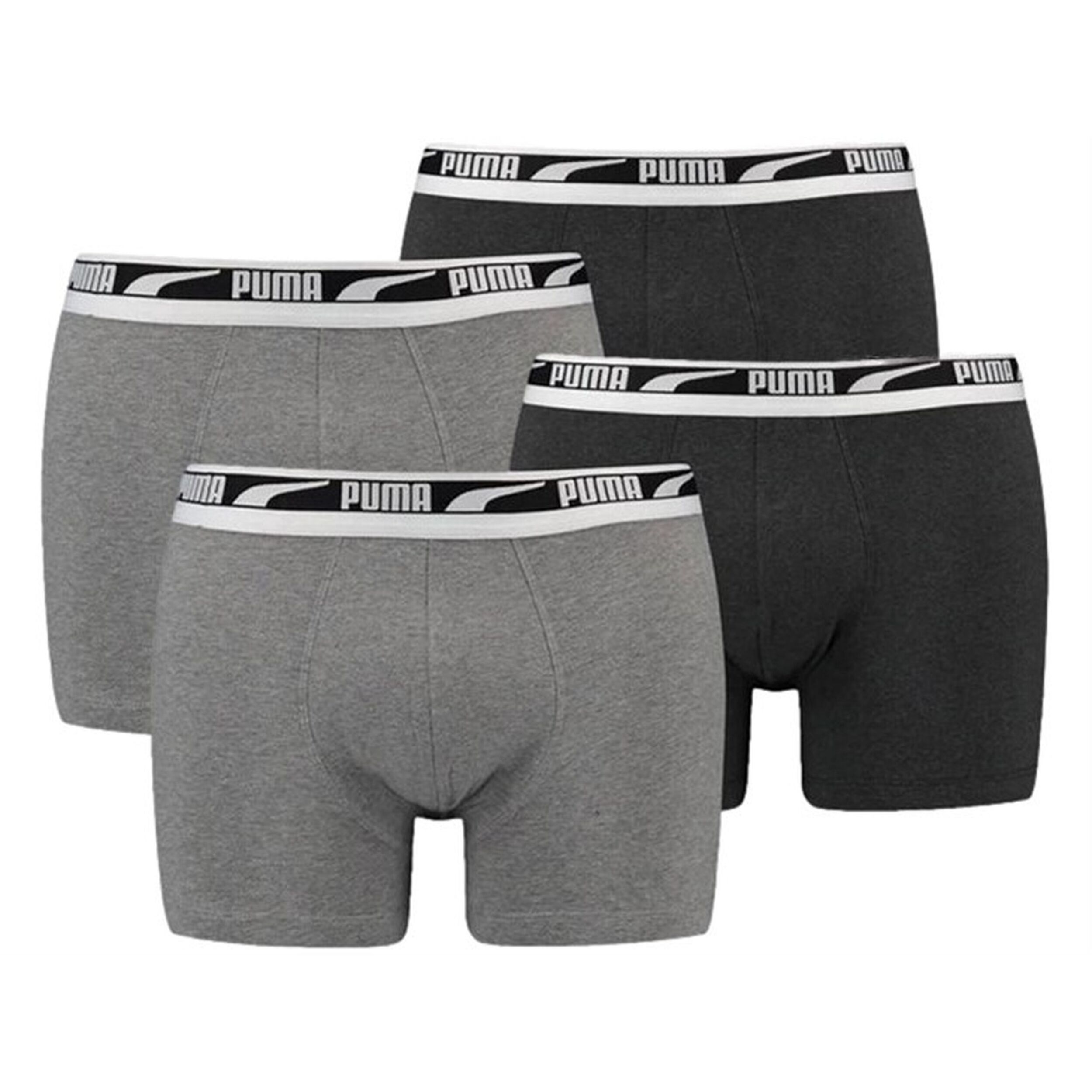 Intimo Puma PUMA MEN MULTILOGO BOXER Grigio