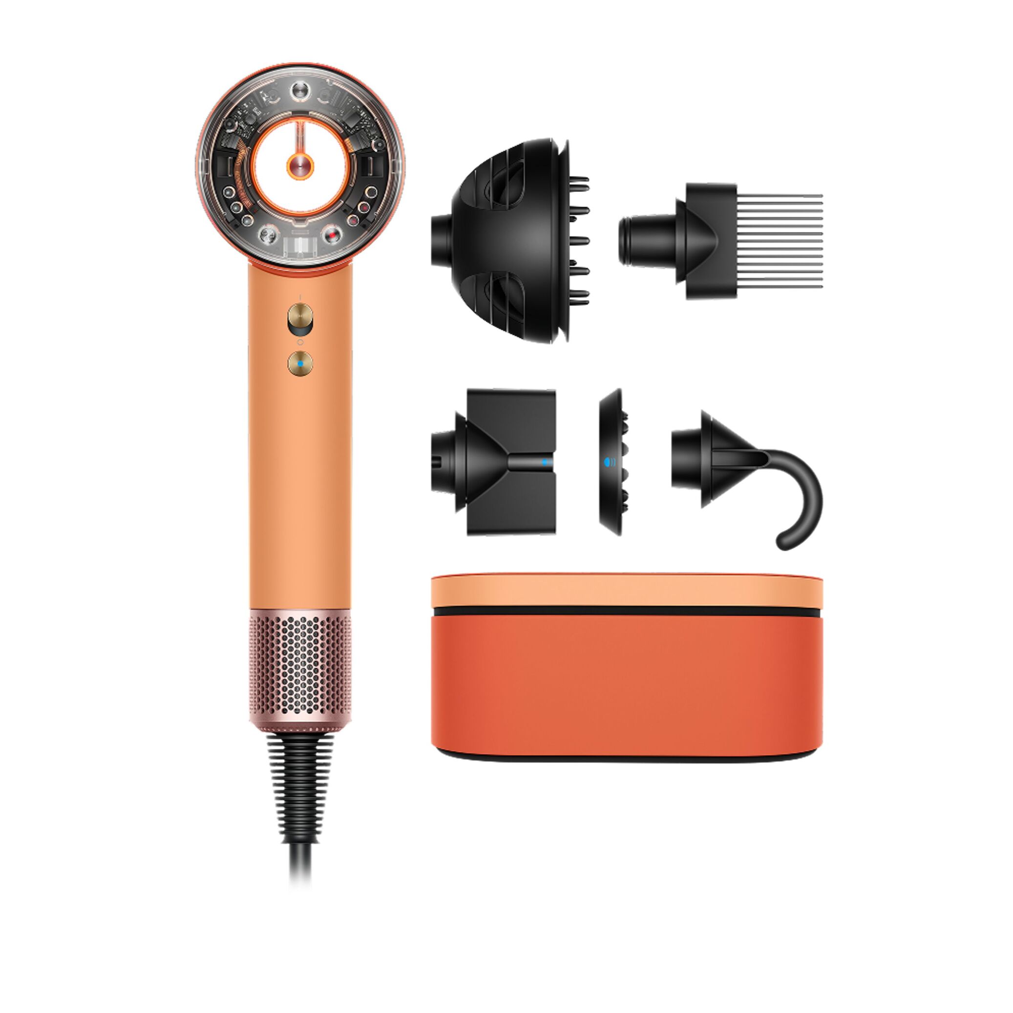 Asciugacapelli Dyson Supersonic Nural™ - Mossi e ricci (Ceramic Apricot)