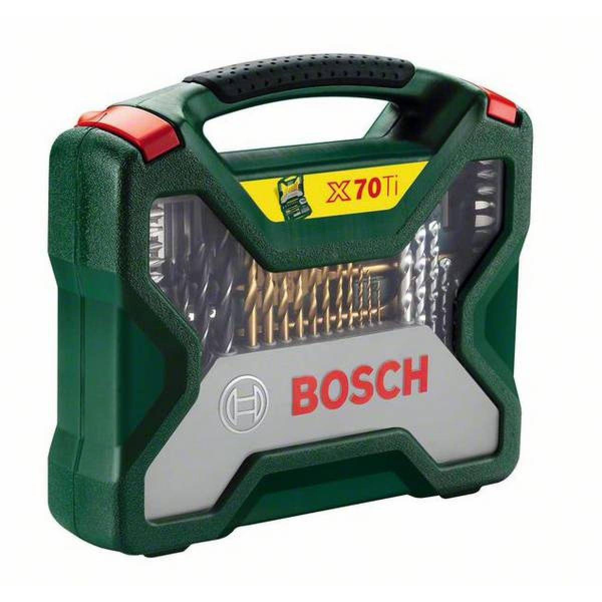 Coffret X-Line perçage vissage BOSCH Ø4 à 10 mm - 70 pièces - 2607019329