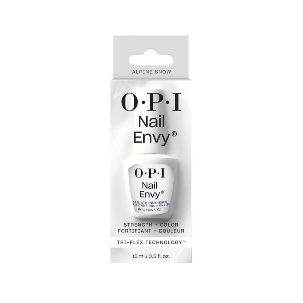 Nail Envy Alpine Snow - Fortifiant coloré pour ongles fragiles & endommagés - 15ml OPI