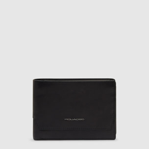 Piquadro Portafogli con porta documenti, portamonete e porta carte di credito con protezione RFID