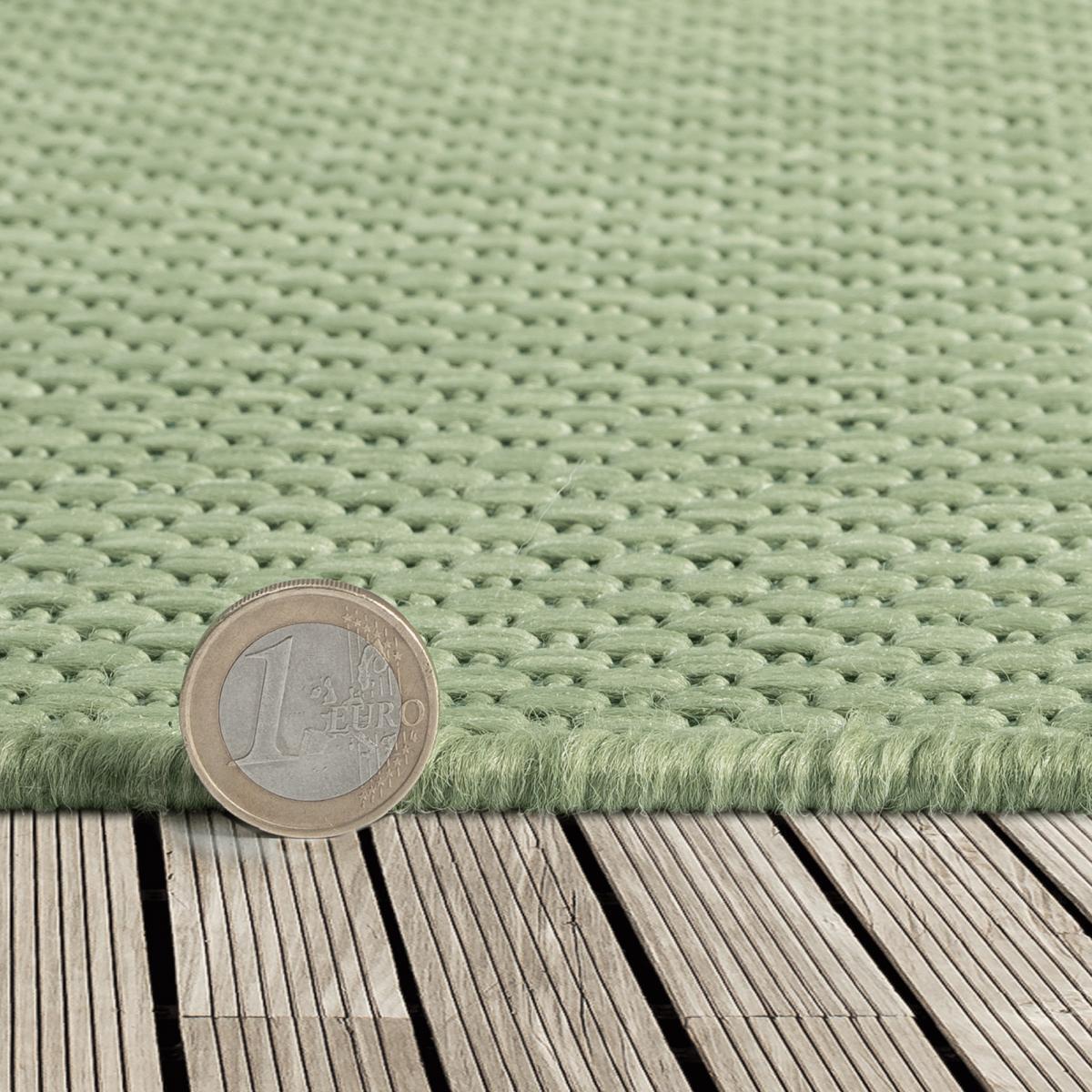 Tapis extérieur tissé kilim rectangle VULO