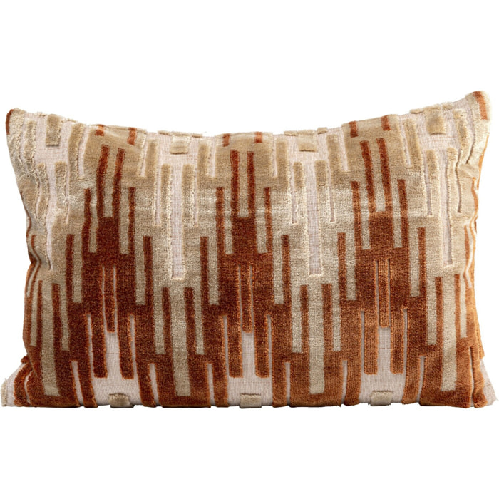 Coussin Goldy Zick Zack 60x40cm Kare Design