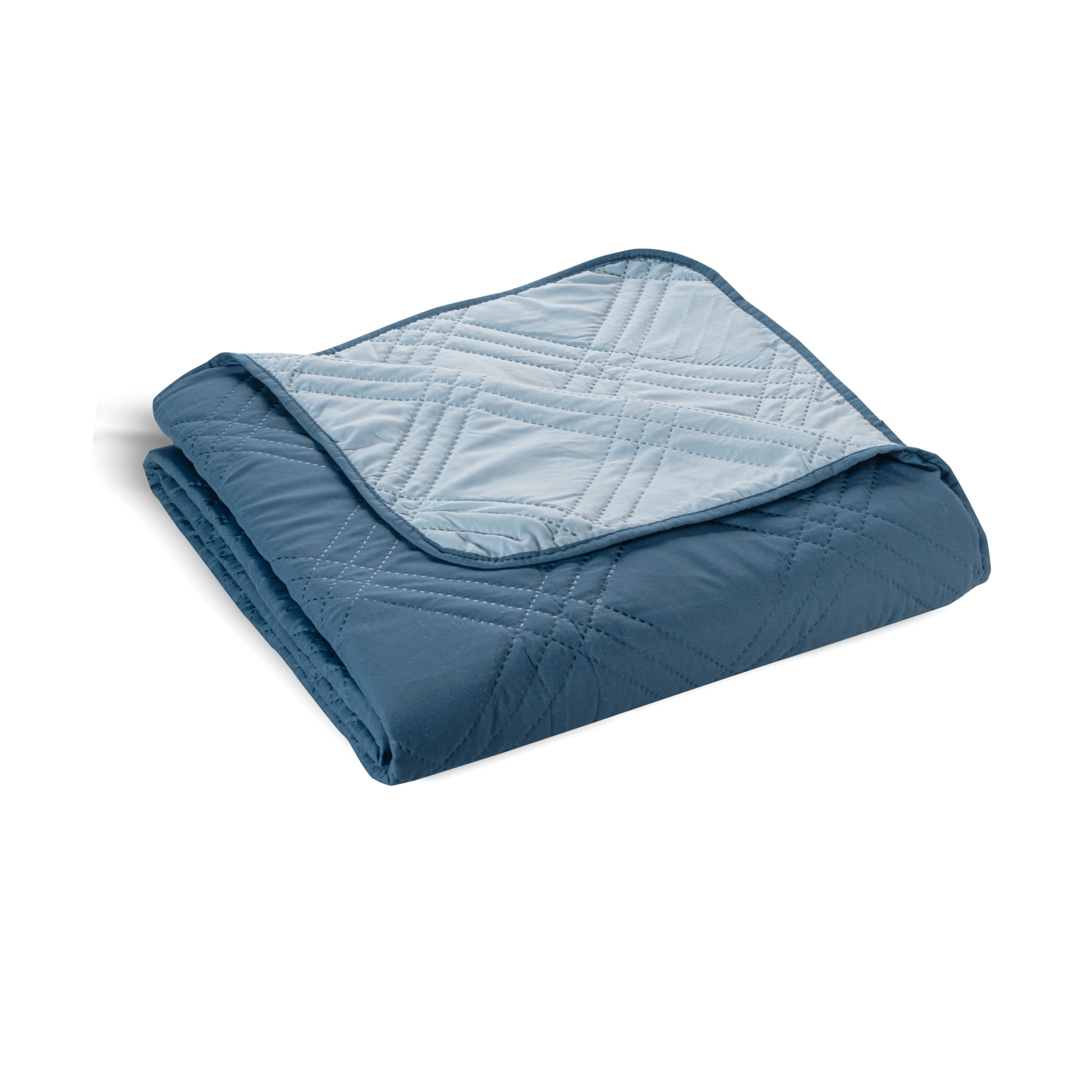 Copriletto Trapuntato in Microfibra Double-Color 2 Piazze