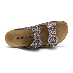 SANDALIA BARCELONA BABUNKERS NEGRO