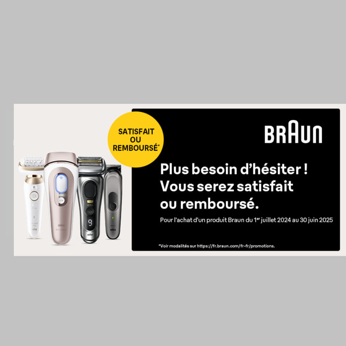 Braun - Rasoir Électrique Series 9 PRO+ 9515s - Avec Base De Recharge - Graphite