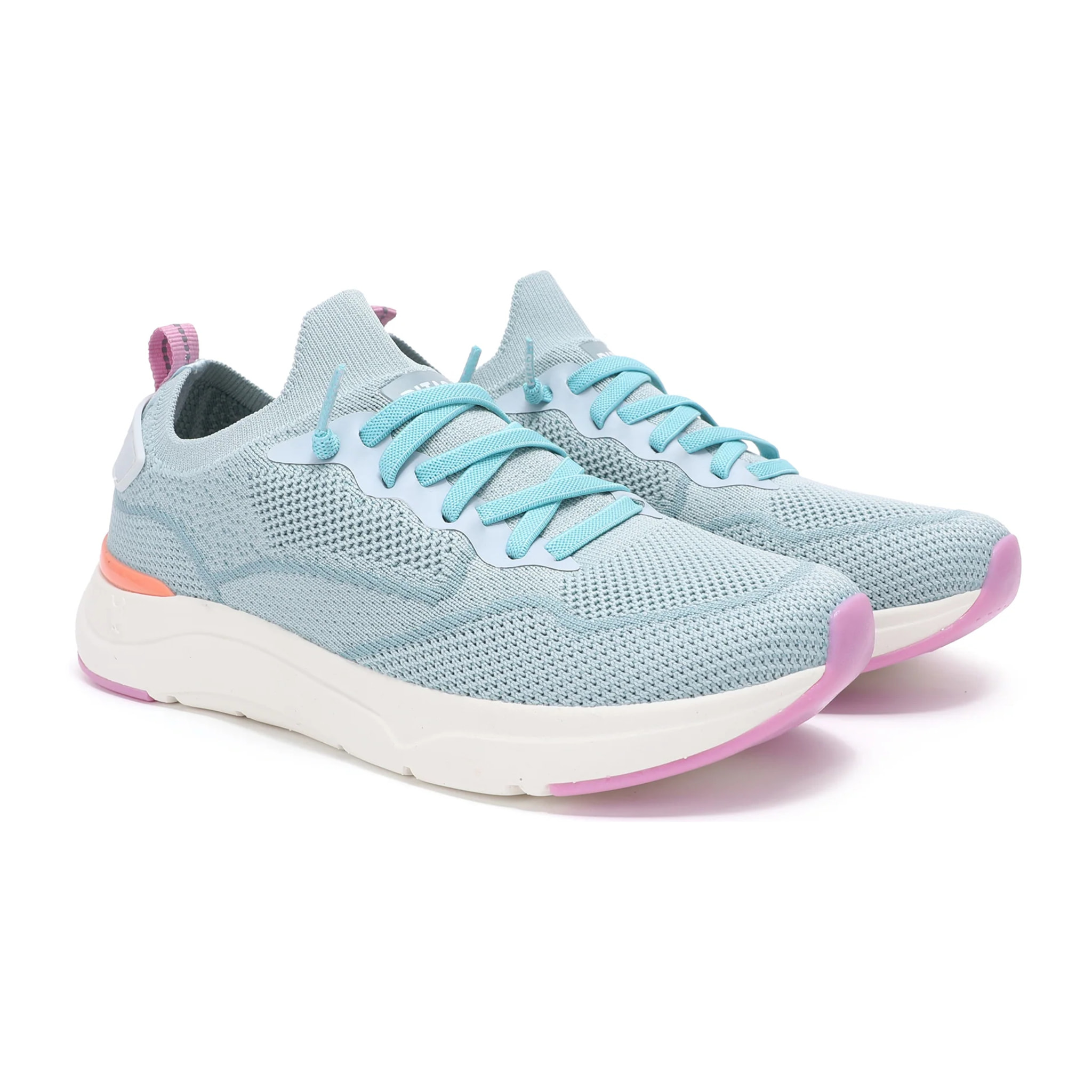 Zapatillas Cue Mujer Azul Claro