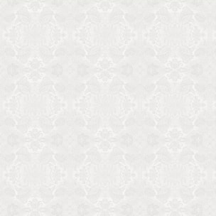 Nappe pur coton enduit motif jacquard blanc Mille isaphire blanc