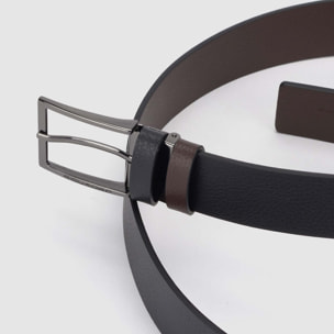 Piquadro Cintura uomo reversibile in pelle
