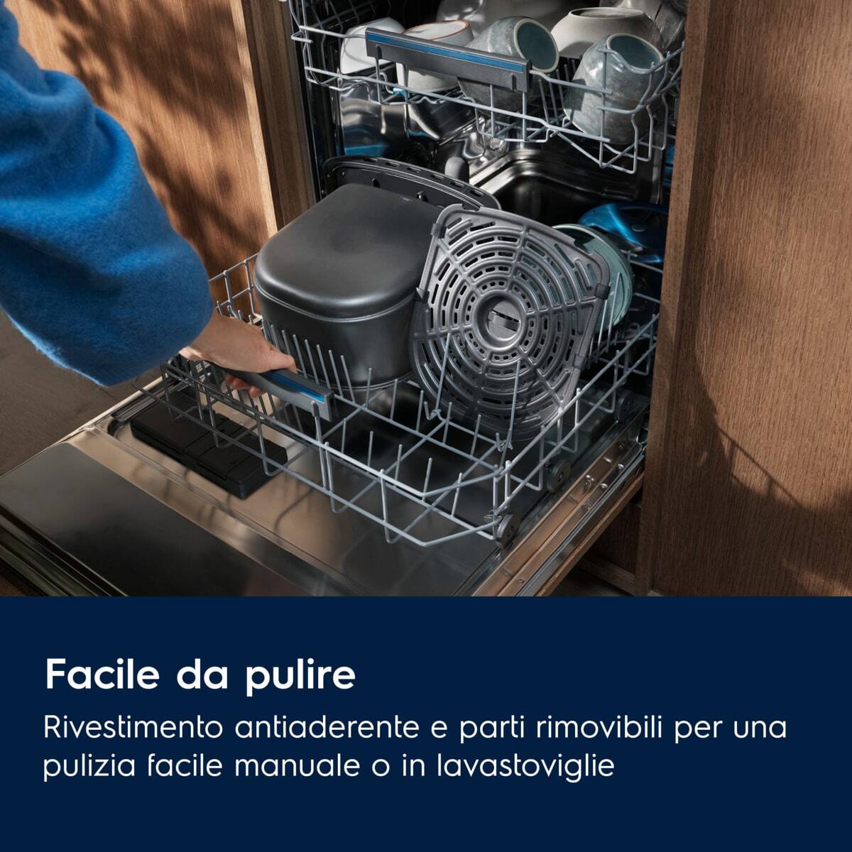 Electrolux Friggitrice ad aria con vapore Serie 800 1700W 6.9 l EAF7SB