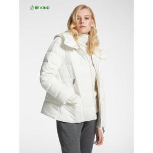Elena Mirò - Piumino in nylon opaco - Bianco