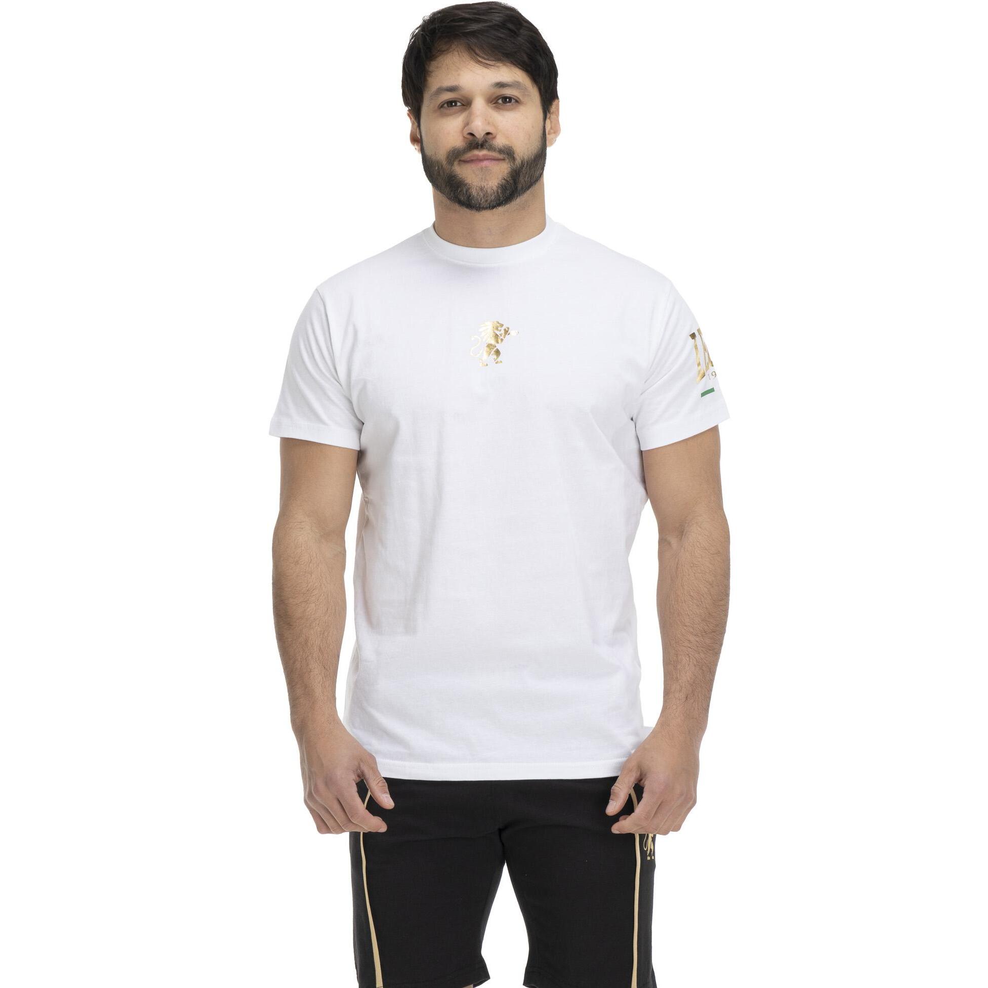 traje de hombre dorado