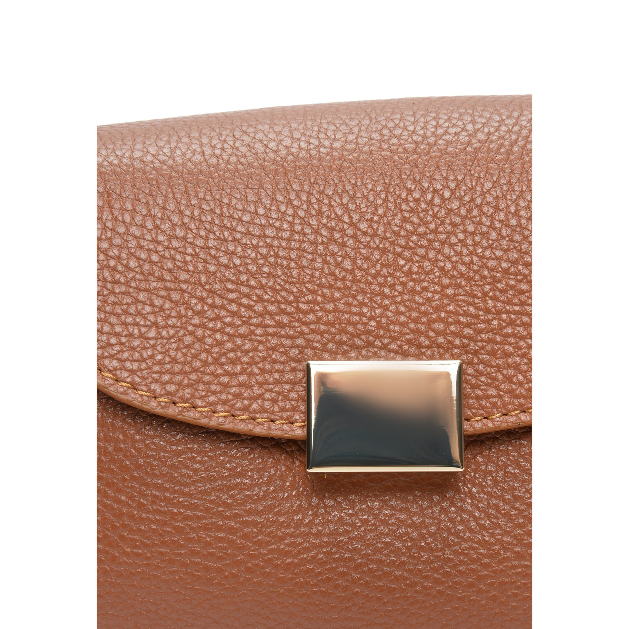 Borsa a spalla Anna Luchini Cammello