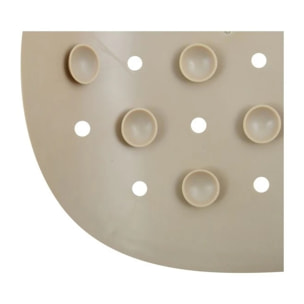 Tapis Fond de baignoire antidérapant Caoutchouc CLASS 36x76cm Beige MSV