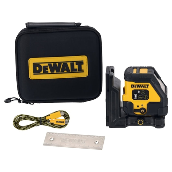 Niveau laser croix - faisceaux rouges - usb-c - DEWALT - DCLE14201RB-XJ
