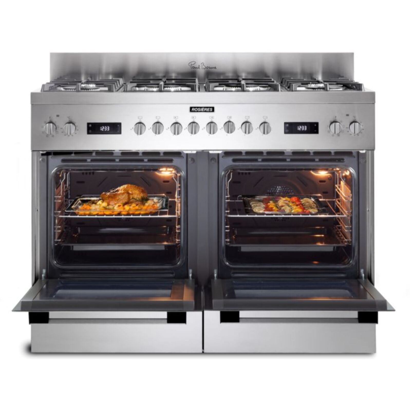 Piano de cuisson gaz ROSIERES RGM126D2X Paul Bocuse