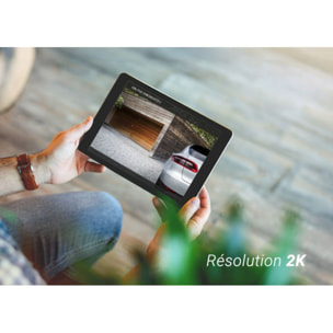 Caméra de surveillance EZVIZ Wifi exterieure motorisée H8c Poe 2K