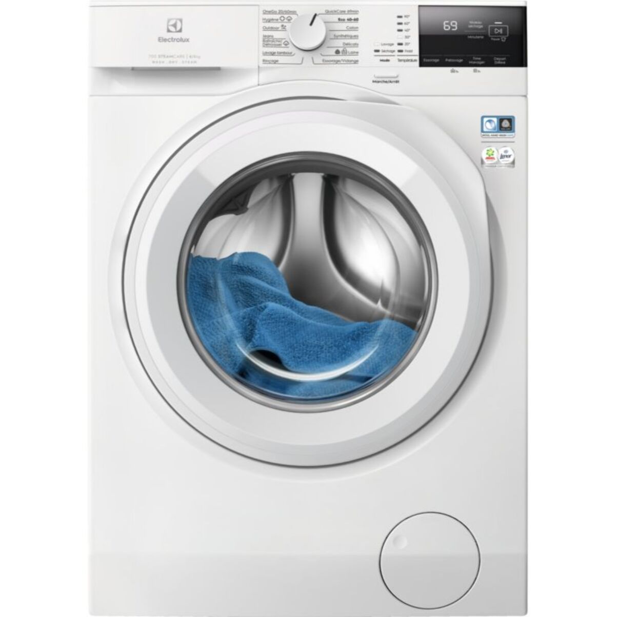 Lave linge séchant hublot ELECTROLUX EW7IW4285BW