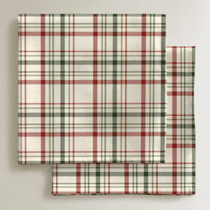 Lot de 2 serviettes Christmas Wish 12 1225