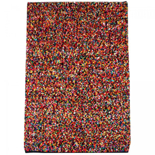 Tapis Salon Motif Abstrait, Relief Authentique, GAZI, Chaleureux