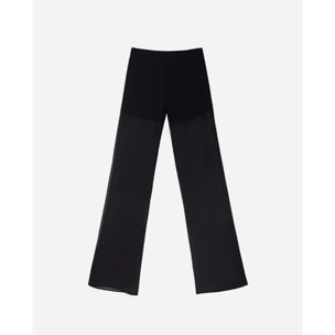 Pantalón de mujer largo con transparencia