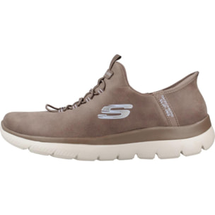 Sneakers De  Mujer Summits-unknown Trai Slip-ins Marron