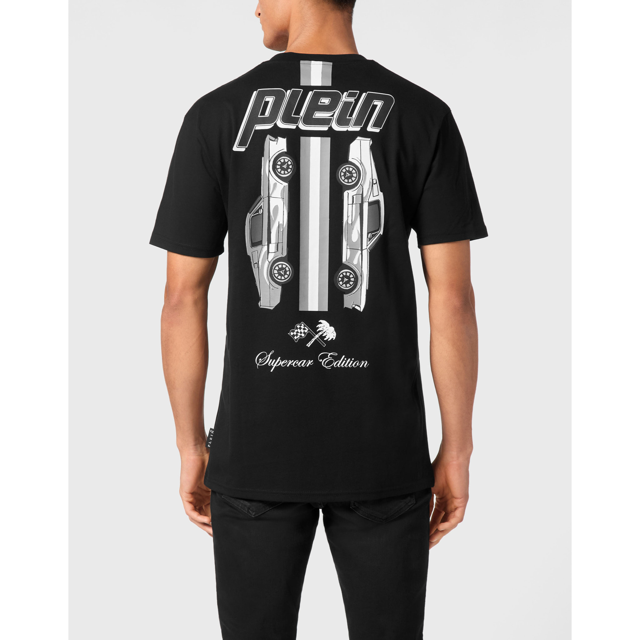 PHILIPP PLEIN T-Shirt Round Neck RACING