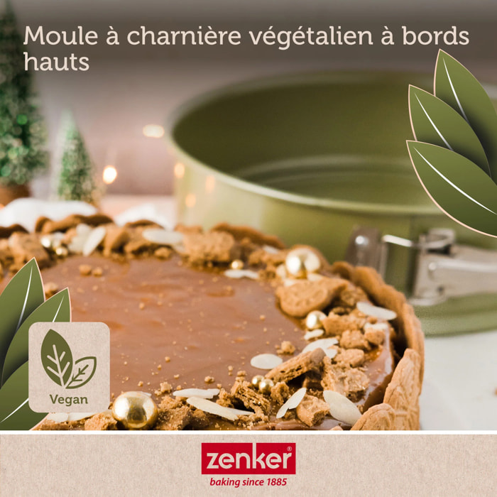 Set pâtisserie avec moule à manqué à charnière, 2 bols à mixer et spatule Zenker