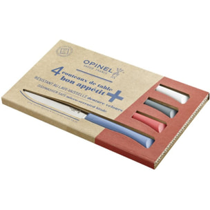 Set de couteaux OPINEL Bon Appétit + Primo 4 couteaux de table