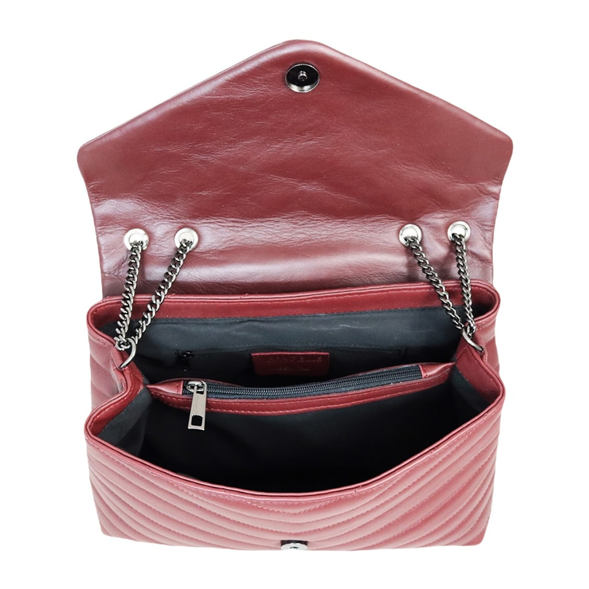 Bolso de hombro Cheval Firenze Rigel Burdeos