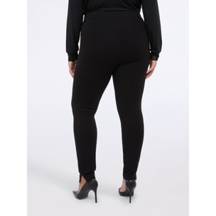 Fiorella Rubino - Leggings in punto Milano - Nero