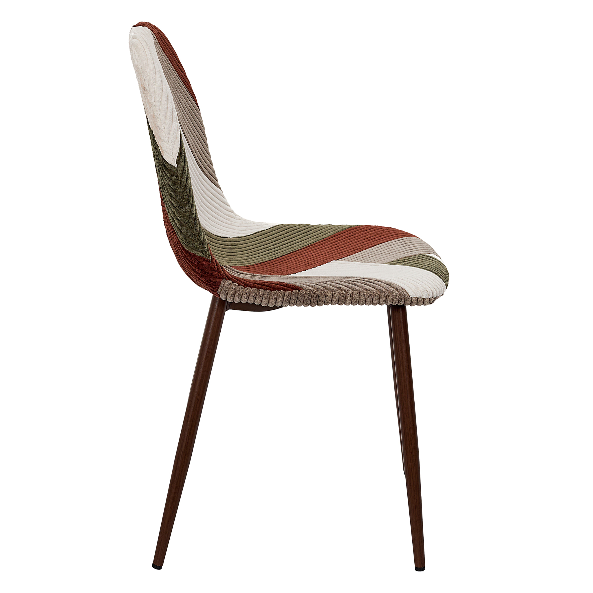 Chaise Patchwork Cotele Scott - Lot De 4