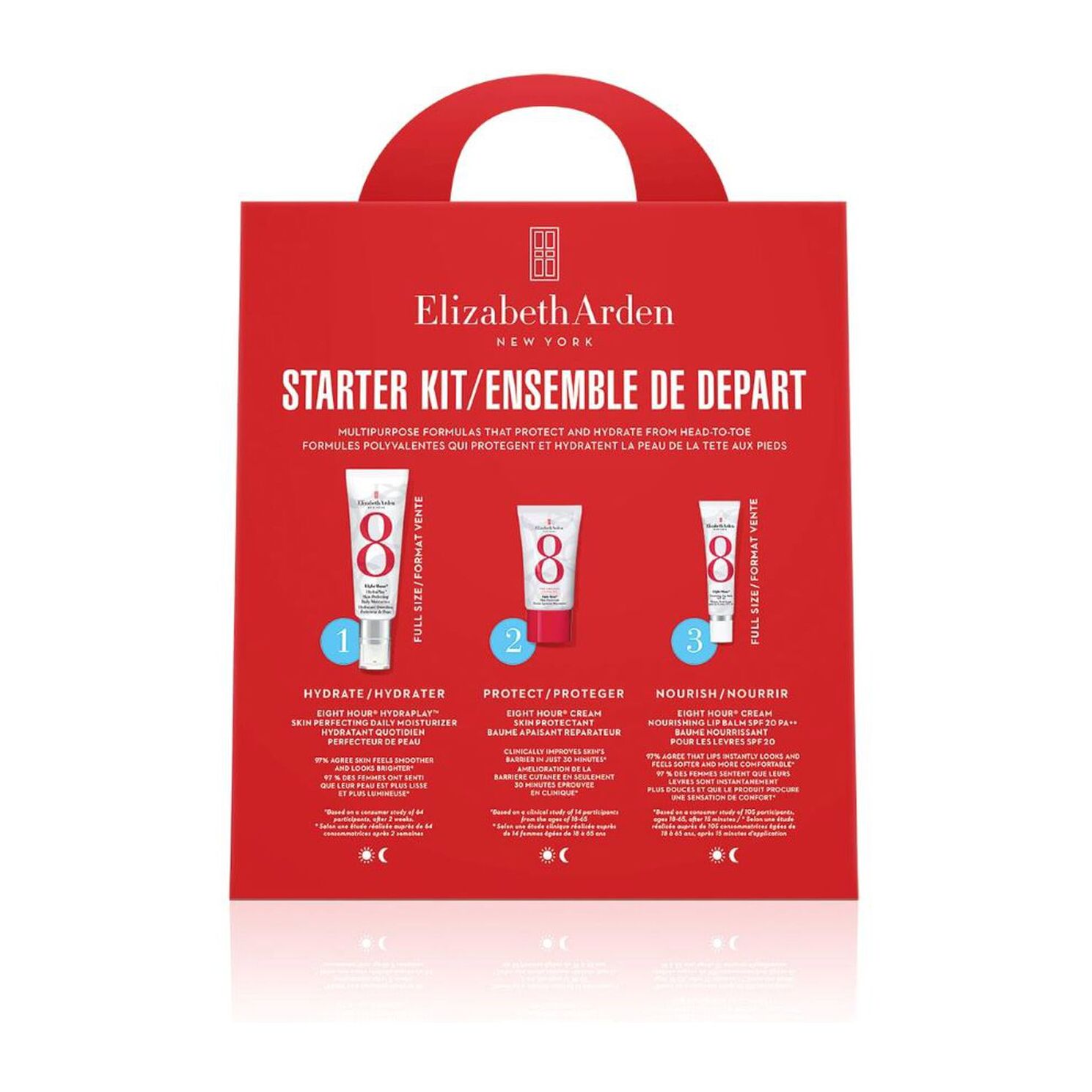 Eight Hour® - Coffret HydraPlay Hydratant Quotidien 45 ml + 2 Produits