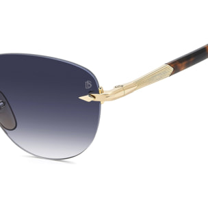 Gafas de Sol David Beckham DB 1224/S 0NR de Metal Hombre 51 mm